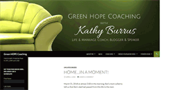Desktop Screenshot of greenhopecoaching.com
